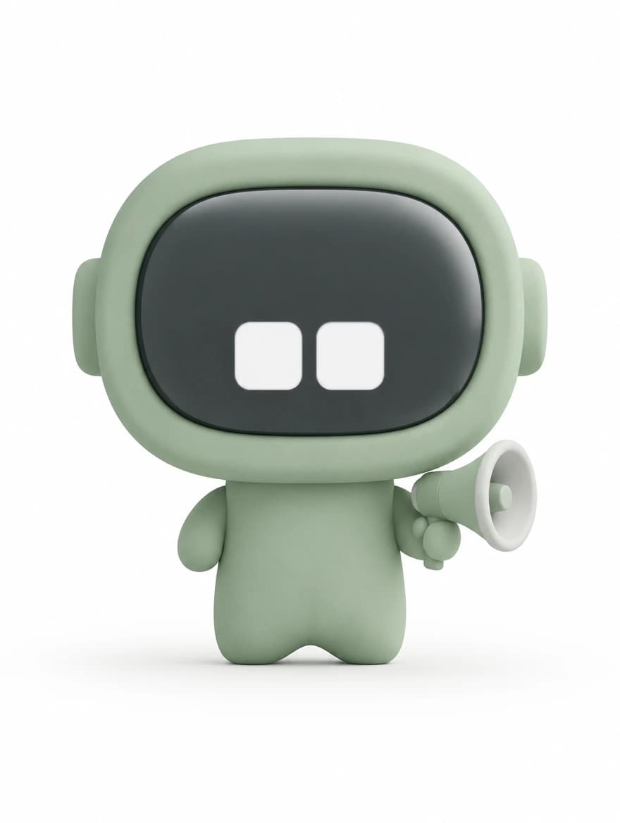 Echo, the Growth & marketing partner mascot